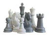 MegaChess 26-Inch Perfect Chess Set - Stone Gray Edition Questions & Answers