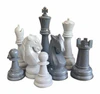 MegaChess 38 Inch Perfect Chess Set | Light & Dark Gray Questions & Answers